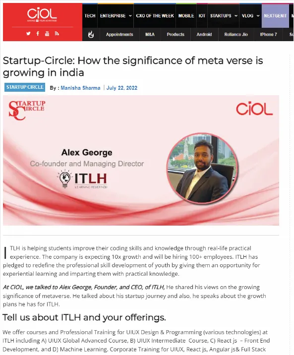 ITLH Featured on